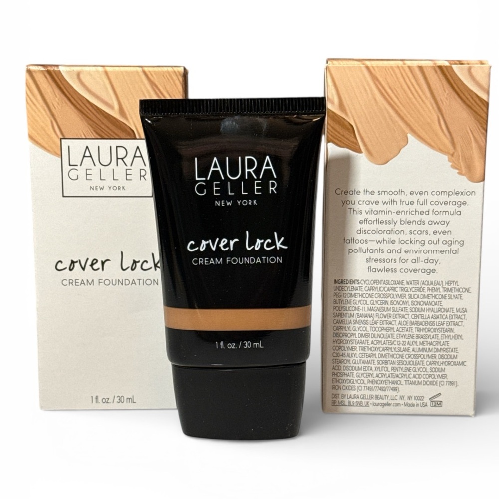 Laura Geller Cover Lock Cream Foundation - Sand